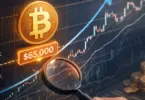 Egy új elemzés szerint 65.000 dollár a következő fontos BTC-árzóna
