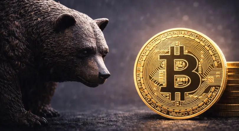 Medvepiaci tünetek jelentek meg a bitcoin piacán
