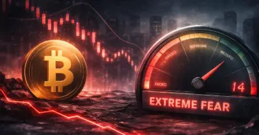 Extrém félelem a kriptopiacon: a Bitcoin 74.500 dollárig esett